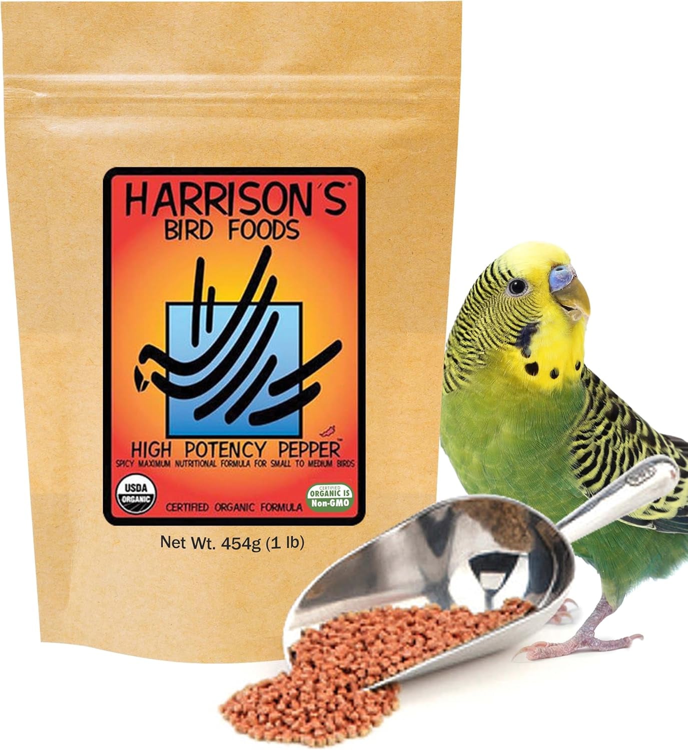 Harrison'S Bird Foods, Certified Organic Non-Gmo Bird Food