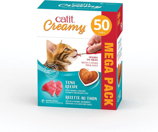 Catit Creamy Lickable Cat Treat, Healthy Cat Treat