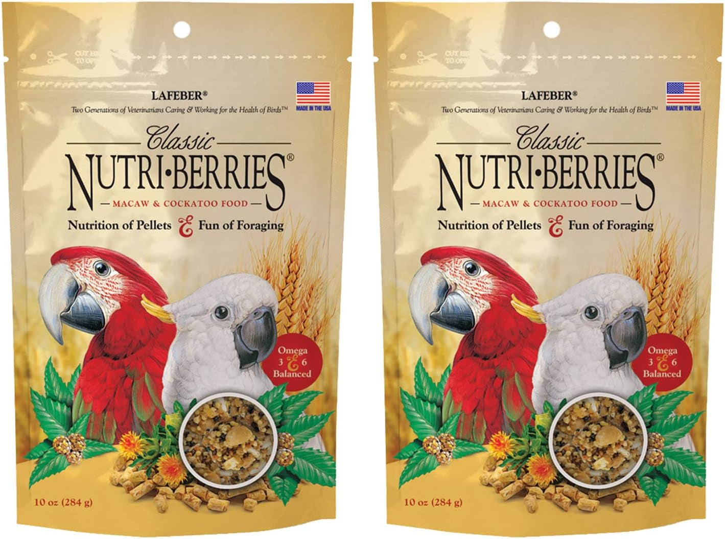 Lafeber'S Classic Nutri-Berries for Macaw / Cockatoo