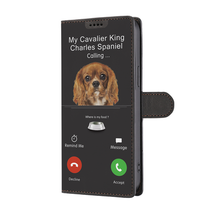 My Cavalier King Charles Spaniel Is Calling - Wallet Case V3