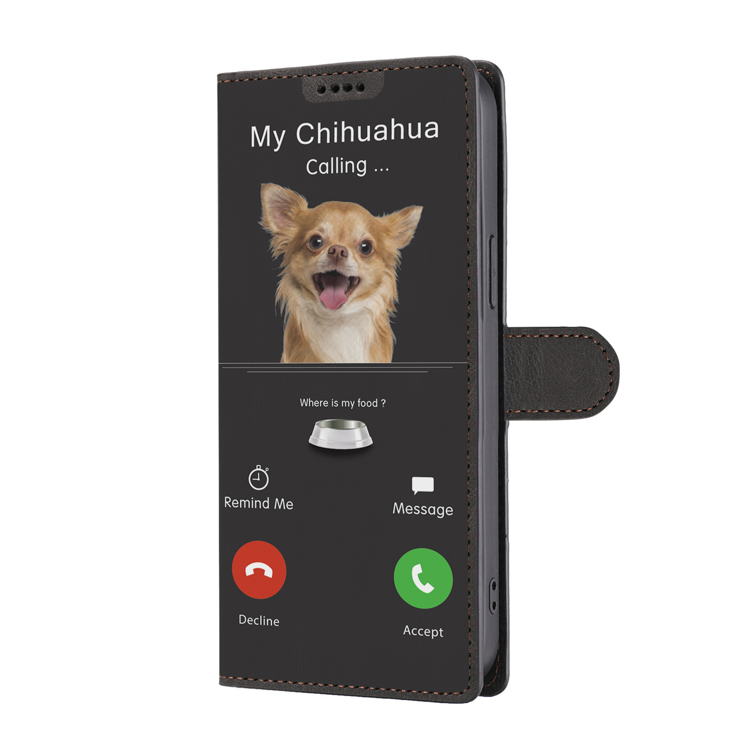 My Chihuahua Is Calling - Wallet Case V3