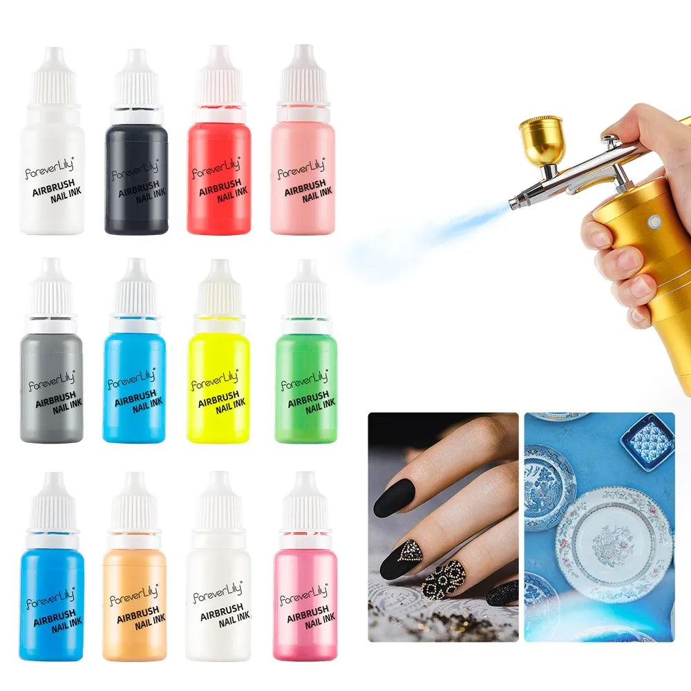 Nail Ink For Airbrush 10ML FL01