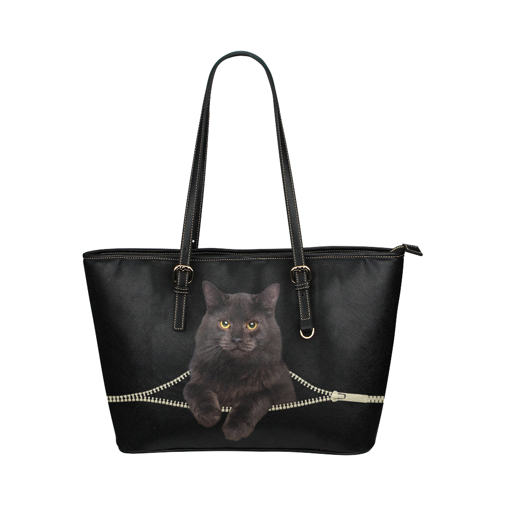 Sibirische Katzen-Einkaufstasche V1