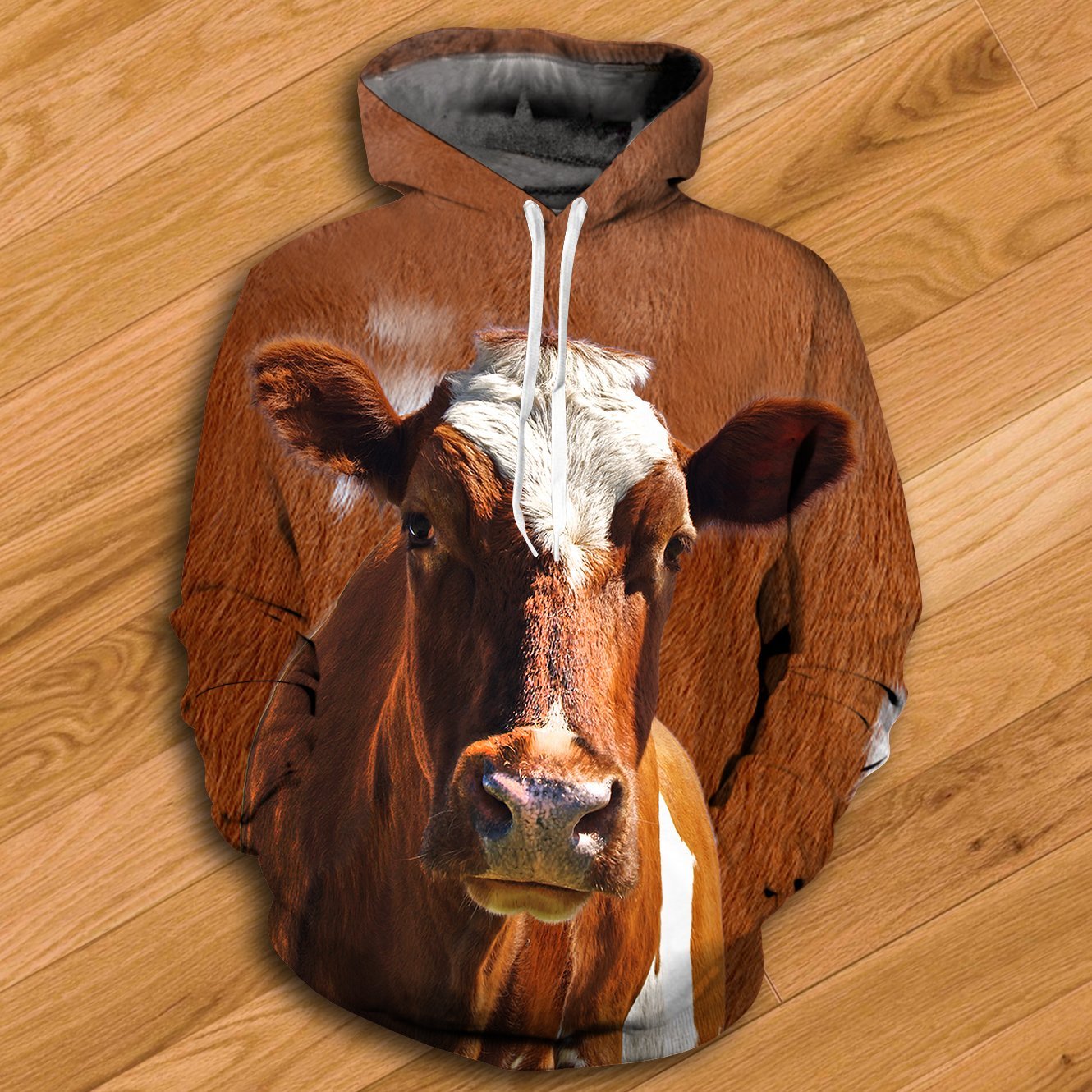 Cow Hoodie - All Over