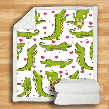 Cute Crocodile - Blanket V1