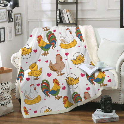 Cute Chicken - Blanket V1
