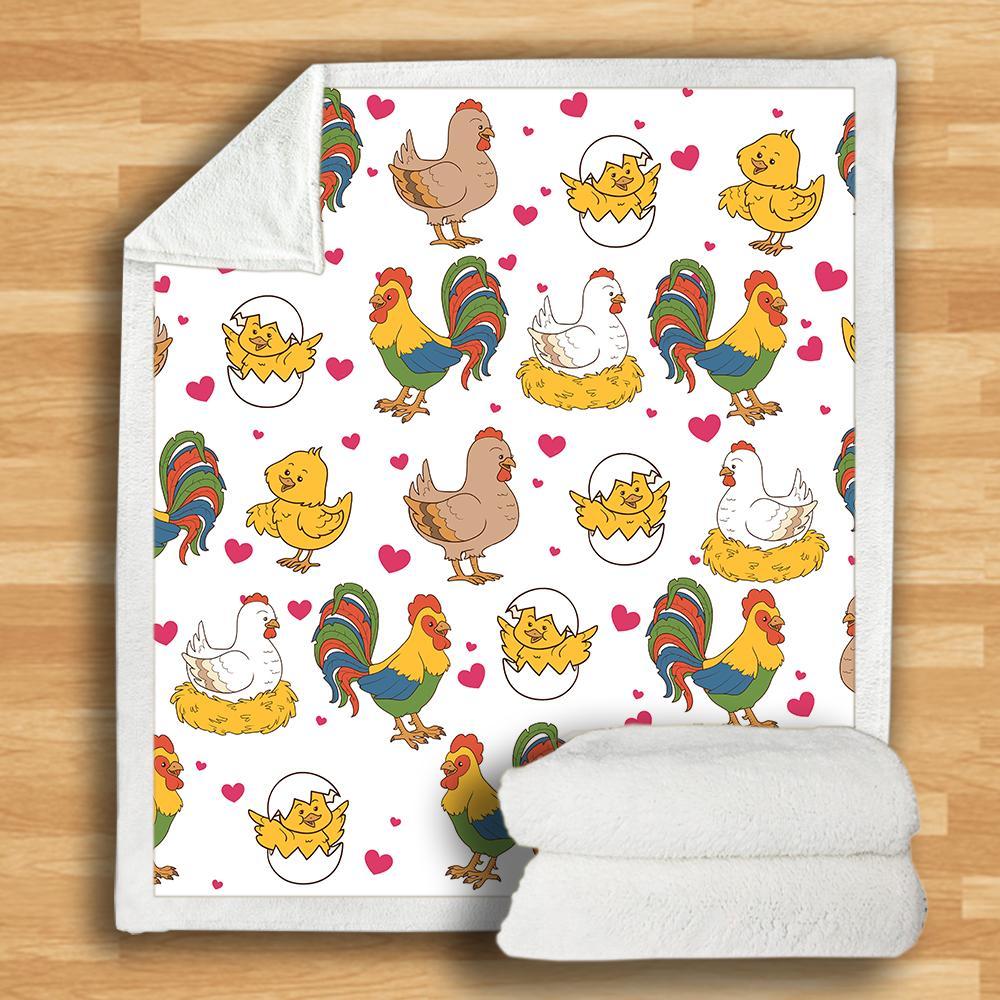 Cute Chicken - Blanket V1