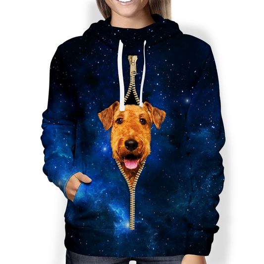 Airedale Terrier Galaxy Hoodie V1