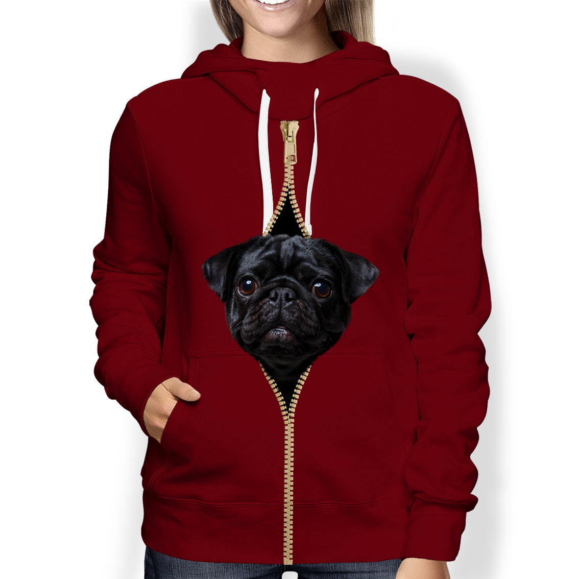 Pug Hoodie V3 - 2