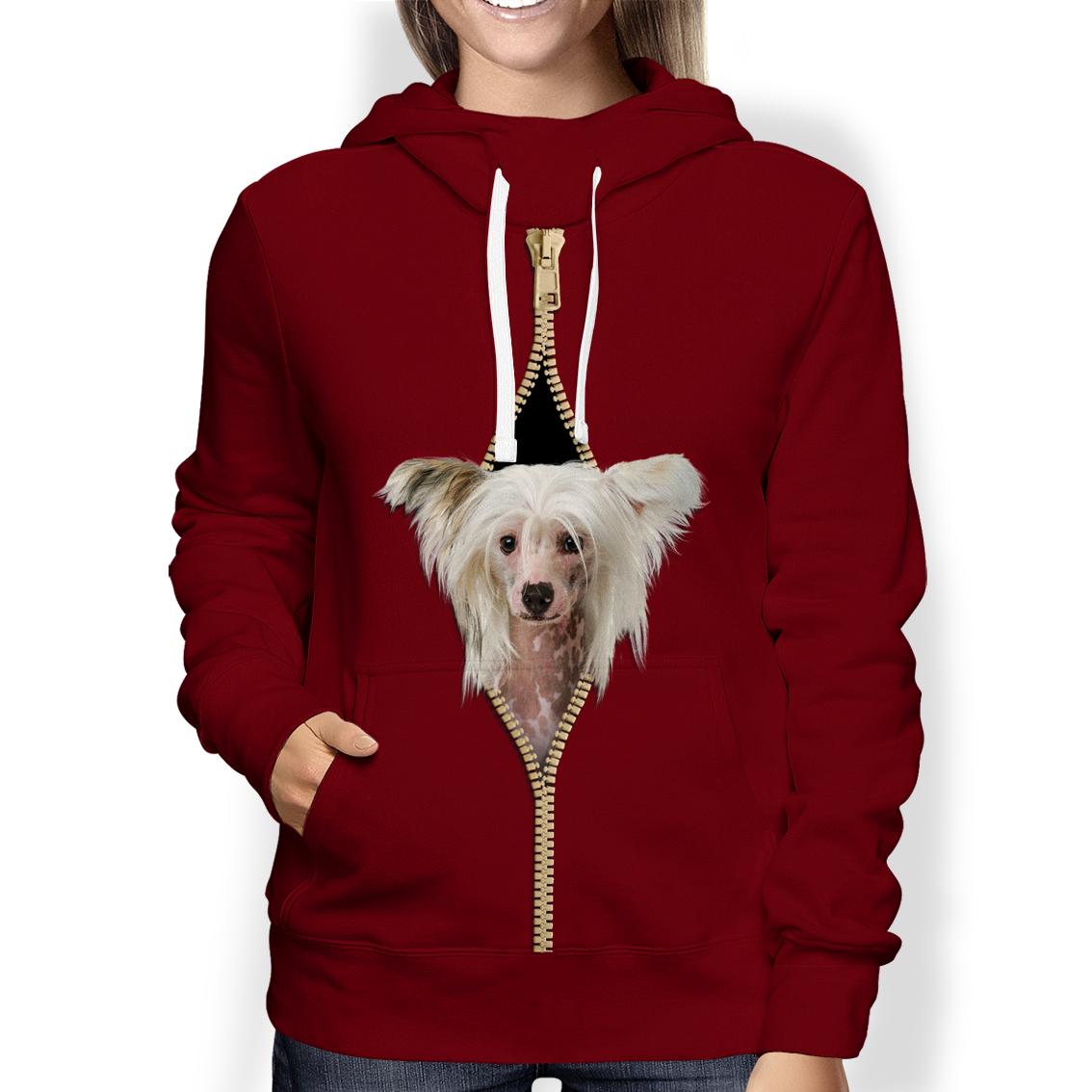Chinese Crested Hoodie V2 - 6