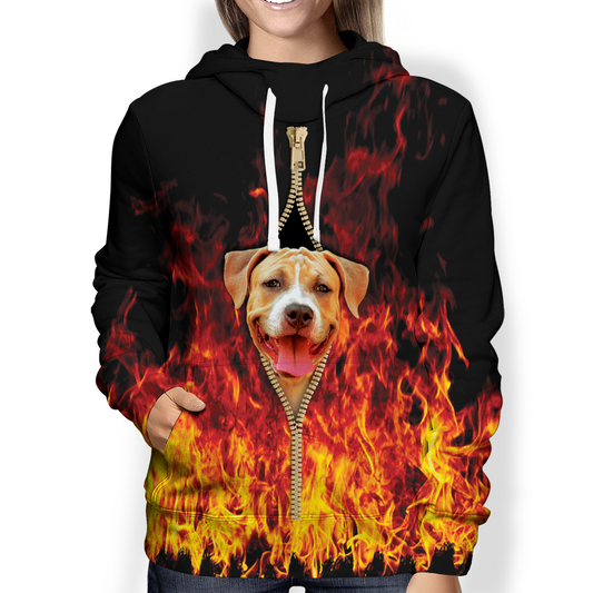 So heiß - American Pit Bull Terrier Hoodie V1