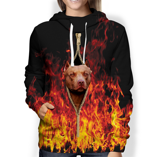 So heiß - American Pit Bull Terrier Hoodie V2