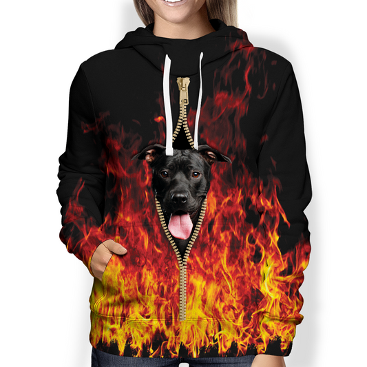 So heiß - American Pit Bull Terrier Hoodie V3