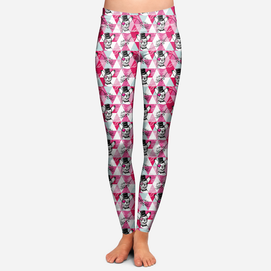 Cute Chihuahua With Pink Color - Leggings V1
