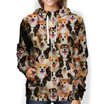 You Will Have A Bunch Of Welsh Corgies - Hoodie V1