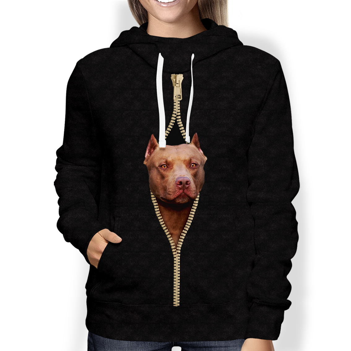 I'm With You - American Pit Bull Terrier Hoodie V2