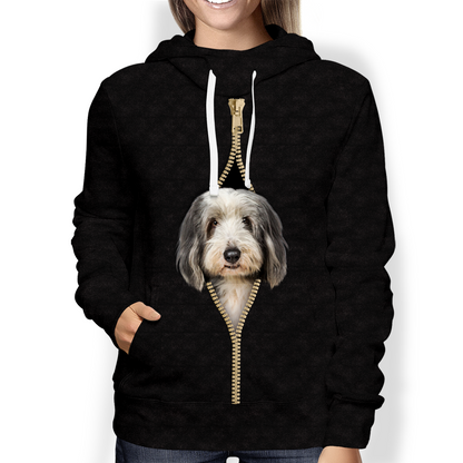 I'm With You - Bearded Collie Hoodie V1