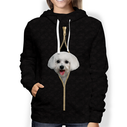 I'm With You - Maltese Hoodie V2