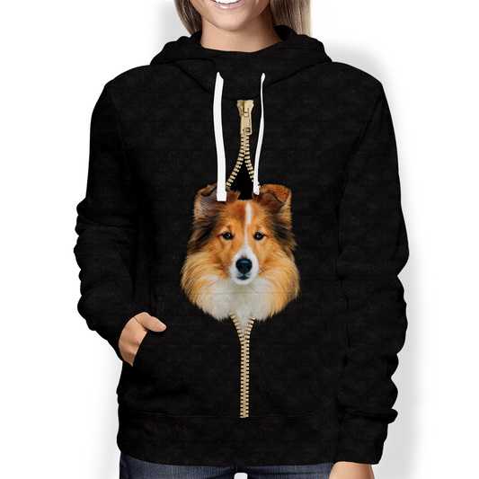 I'm With You - Shetland Sheepdog Hoodie V2
