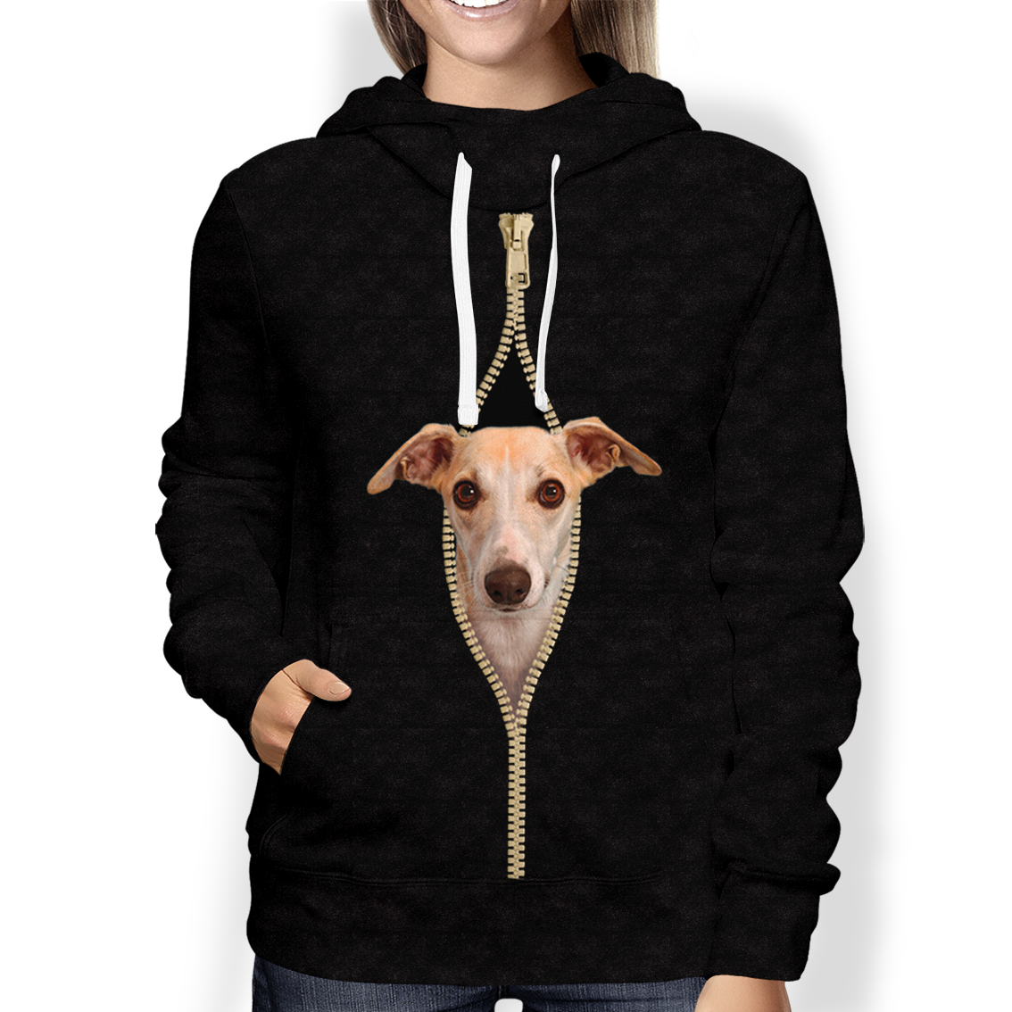 I'm With You - Whippet Hoodie V3