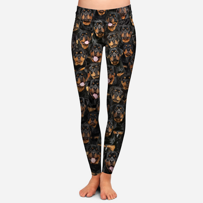 You Will Have A Bunch Of Rottweilers - Leggings V1