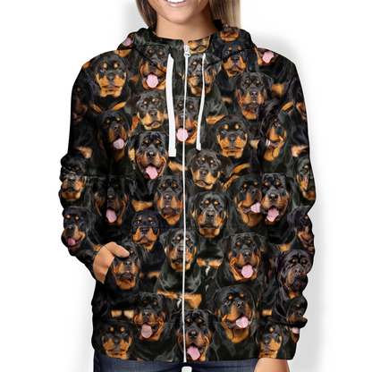 You Will Have A Bunch Of Rottweilers - Hoodie V1