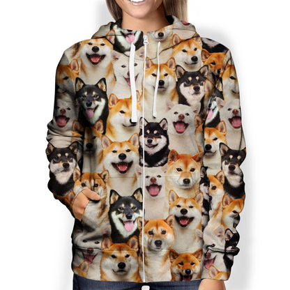 You Will Have A Bunch Of Shiba Inus - Hoodie V1