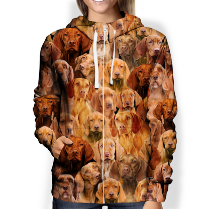 You Will Have A Bunch Of Vizslas - Hoodie V1