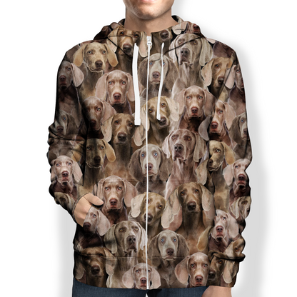 You Will Have A Bunch Of Weimaraners - Hoodie V1