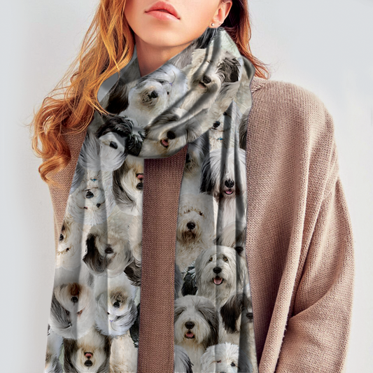 You Will Have A Bunch Of Old English Sheepdogs - Scarf V1