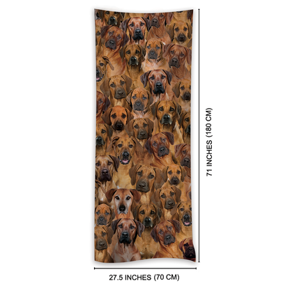 You Will Have A Bunch Of Rhodesian Ridgebacks - Scarf V1