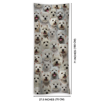 You Will Have A Bunch Of West Highland White Terriers - Scarf V1