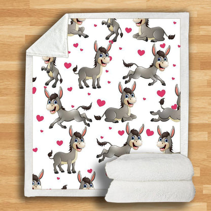 Cute Donkey - Blanket V1