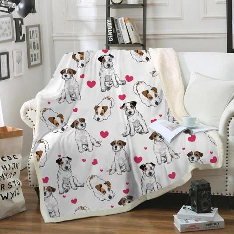 Cute Parson Russell Terrier - Blanket V1