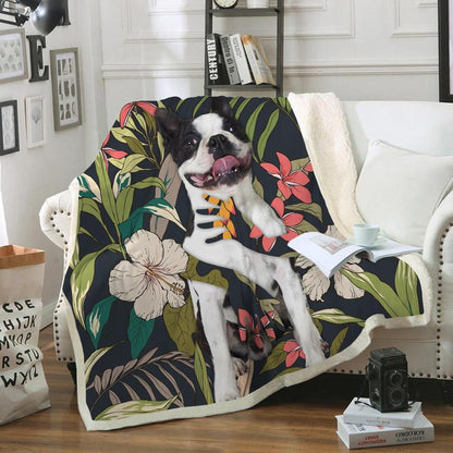 Boston Terrier Blanket V2