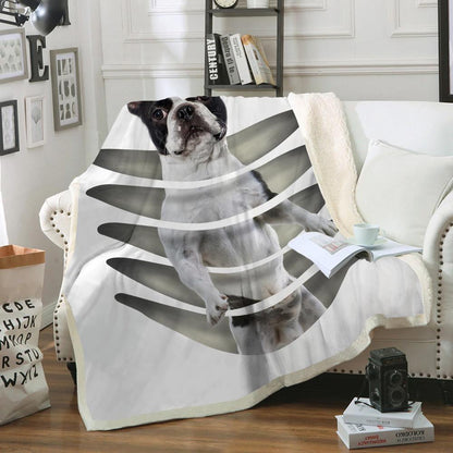 Boston Terrier Blanket V5