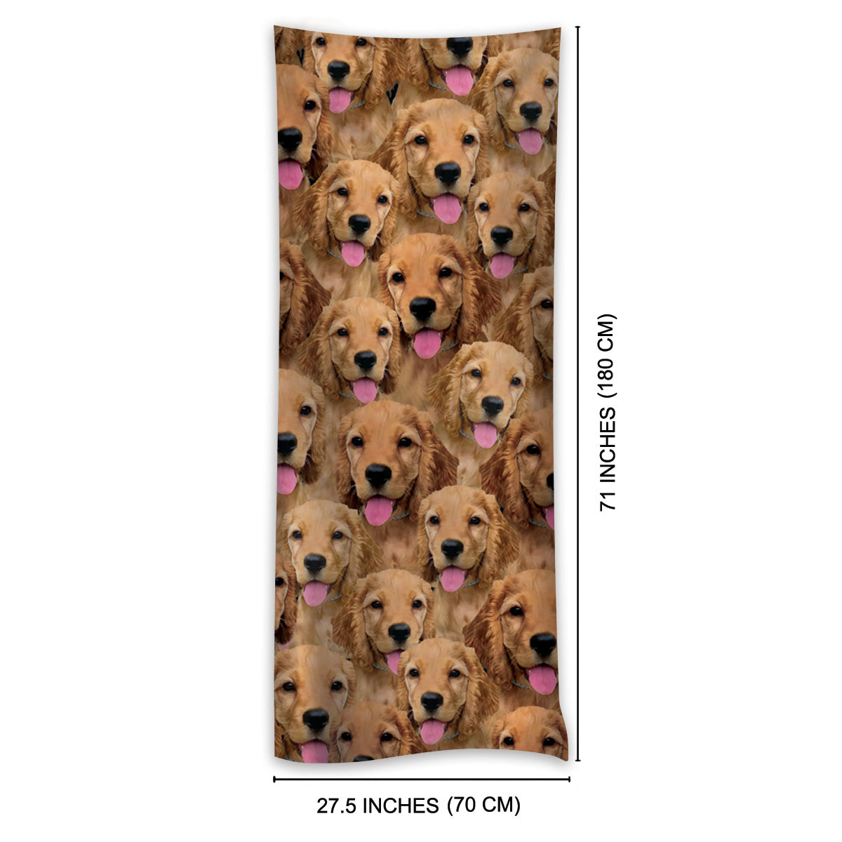 Ein Haufen – personalisierter Schal mit dem Foto Ihres Haustieres