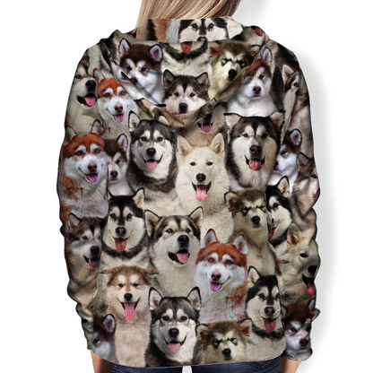 You Will Have A Bunch Of Alaskan Malamutes - Hoodie V1