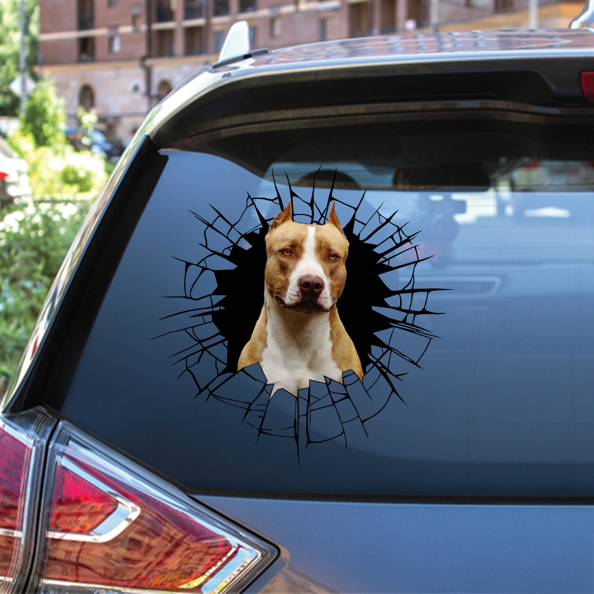 Get In - It's Time For Shopping - American Pit Bull Terrier Car/ Door/ Fridge/ Laptop Sticker V2