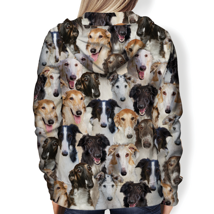You Will Have A Bunch Of Borzois - Hoodie V1