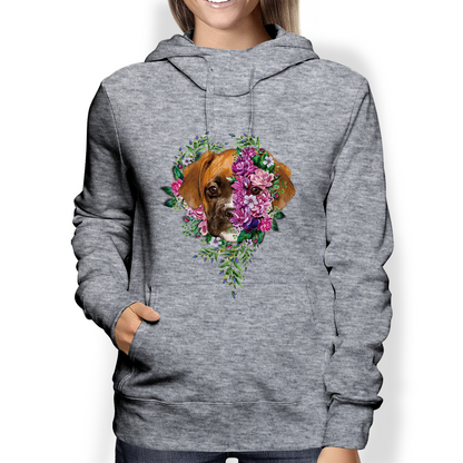 Boxer Hearts Are Beautiful Flowers - Hoodie V2