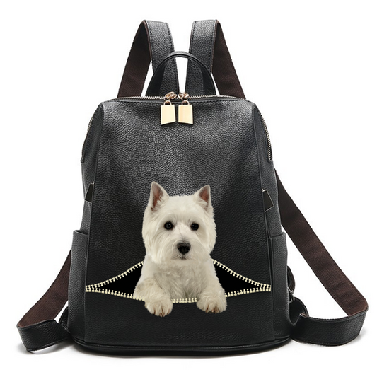 West Highland White Terrier Backpack V1
