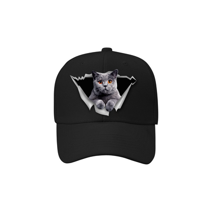 British Shorthair Cat Fan Club - Hat V1