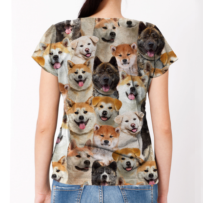 You Will Have A Bunch Of Akita Inus - T-Shirt V1