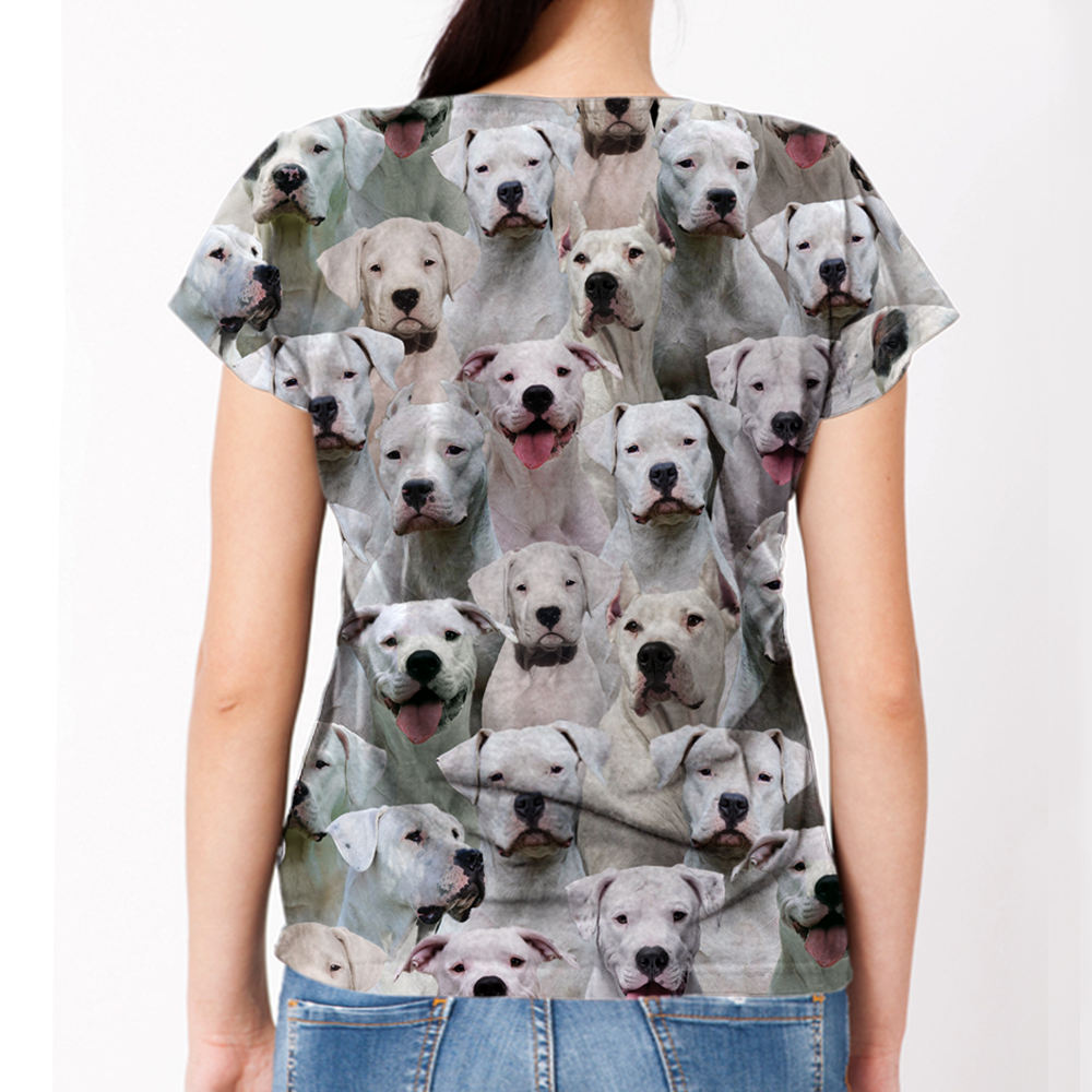 Vous aurez un tas de Dogo Argentinos - T-Shirt V1