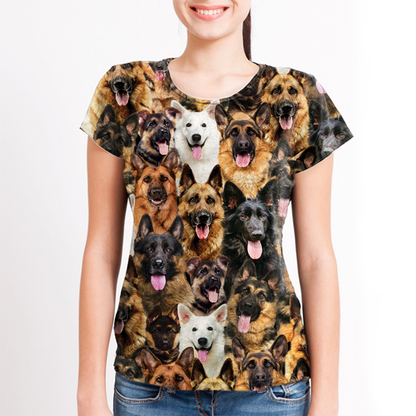 You Will Have A Bunch Of German Shepherds - T-Shirt V1