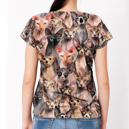 You Will Have A Bunch Of Sphynx Cats - T-Shirt V1