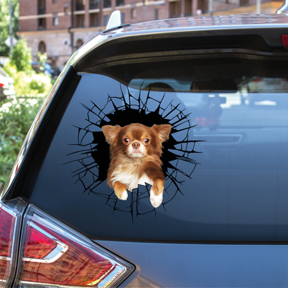 Get In - It's Time For Shopping - Chihuahua Car/ Door/ Fridge/ Laptop Sticker V1