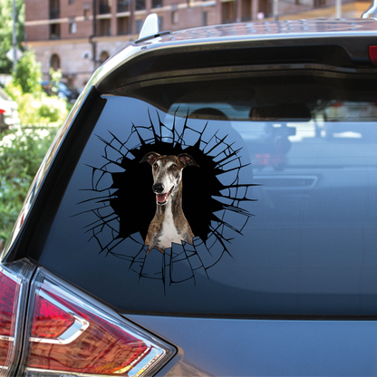 Get In - It's Time For Shopping - Greyhound Car/ Door/ Fridge/ Laptop Sticker V1