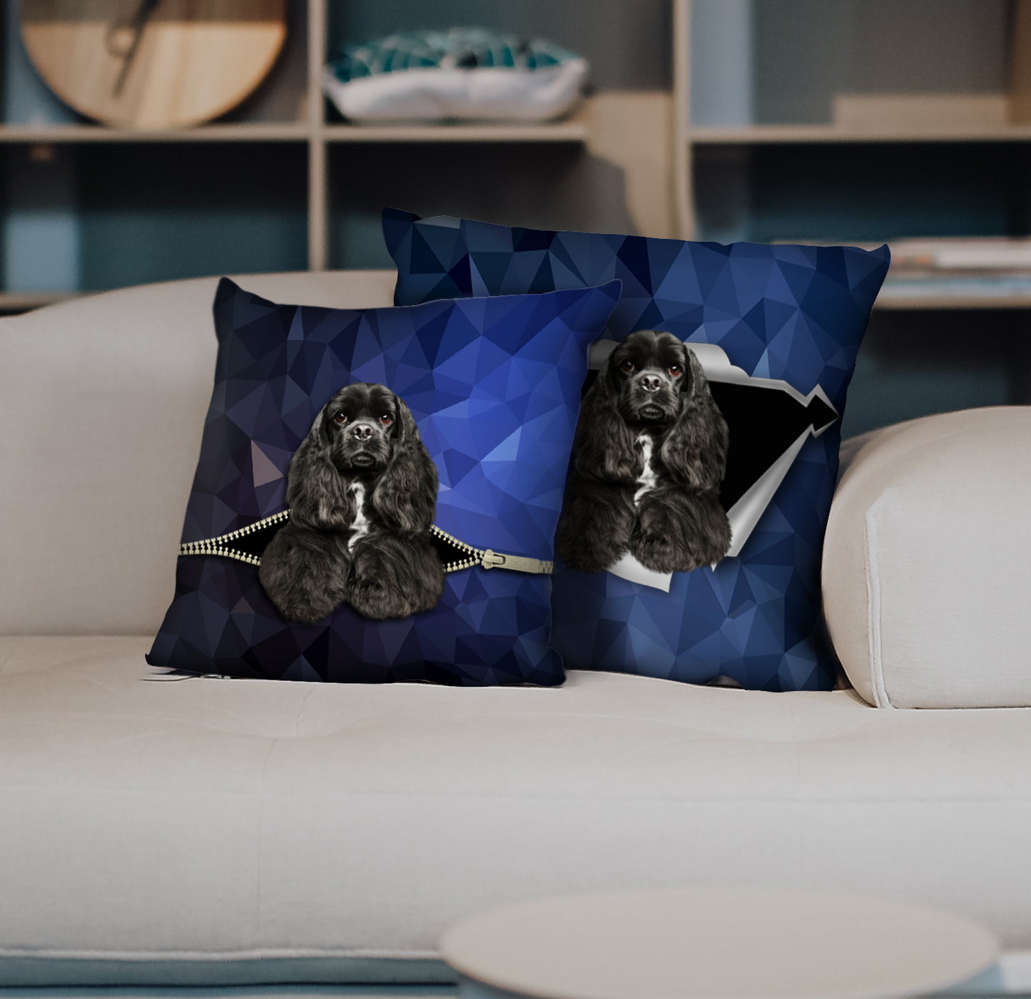 They Steal Your Couch - American Cocker Spaniel Pillow Cases V1 (Set of 2)